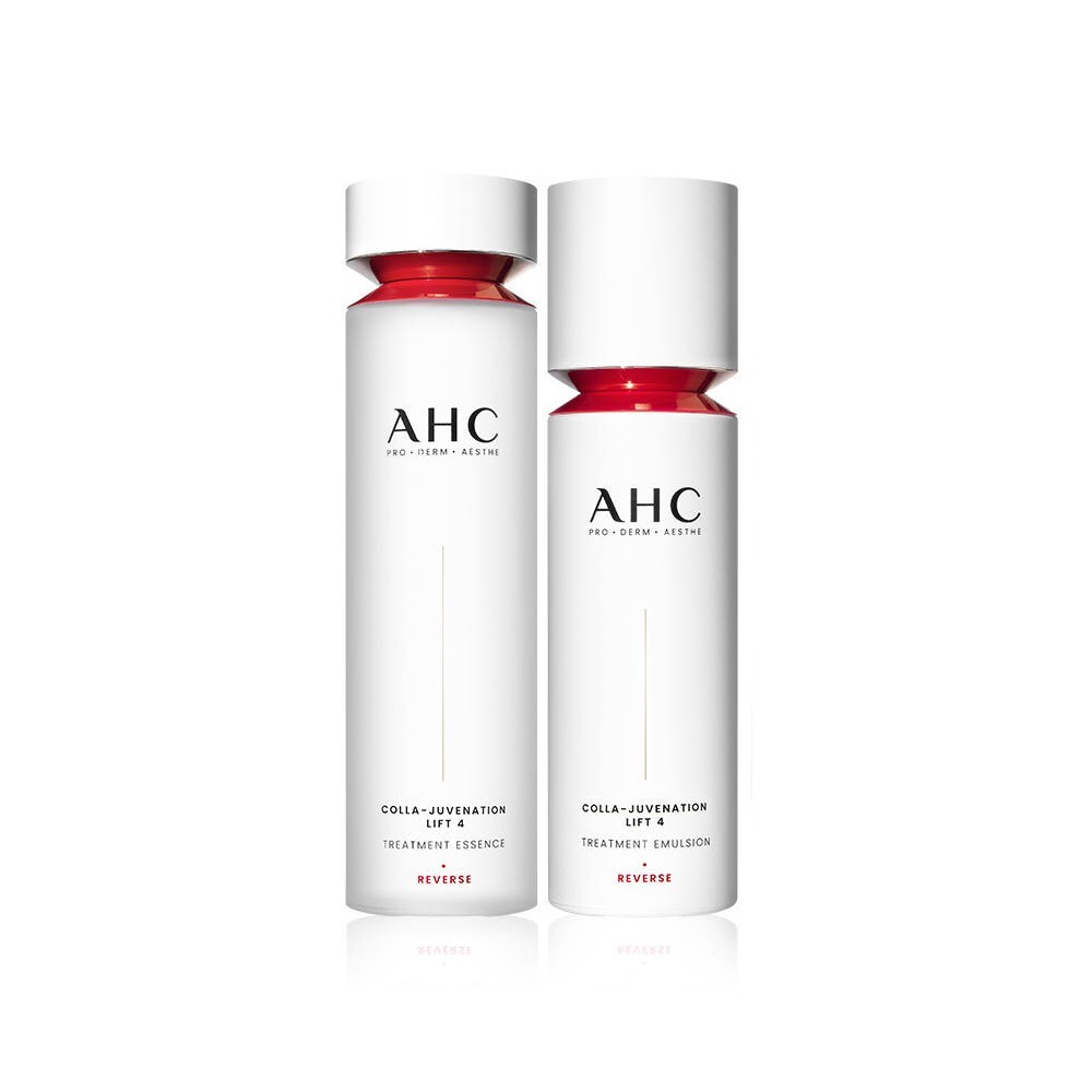 AHC Colla-Juvenation Lift 4 Essence 130ml & Emulsion 100ml K-Beauty Set