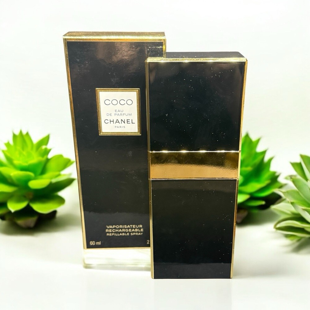 Coco Chanel Eau De Parfum Recharge 60ml 2 Fl Oz Vaporisateur With Box Open