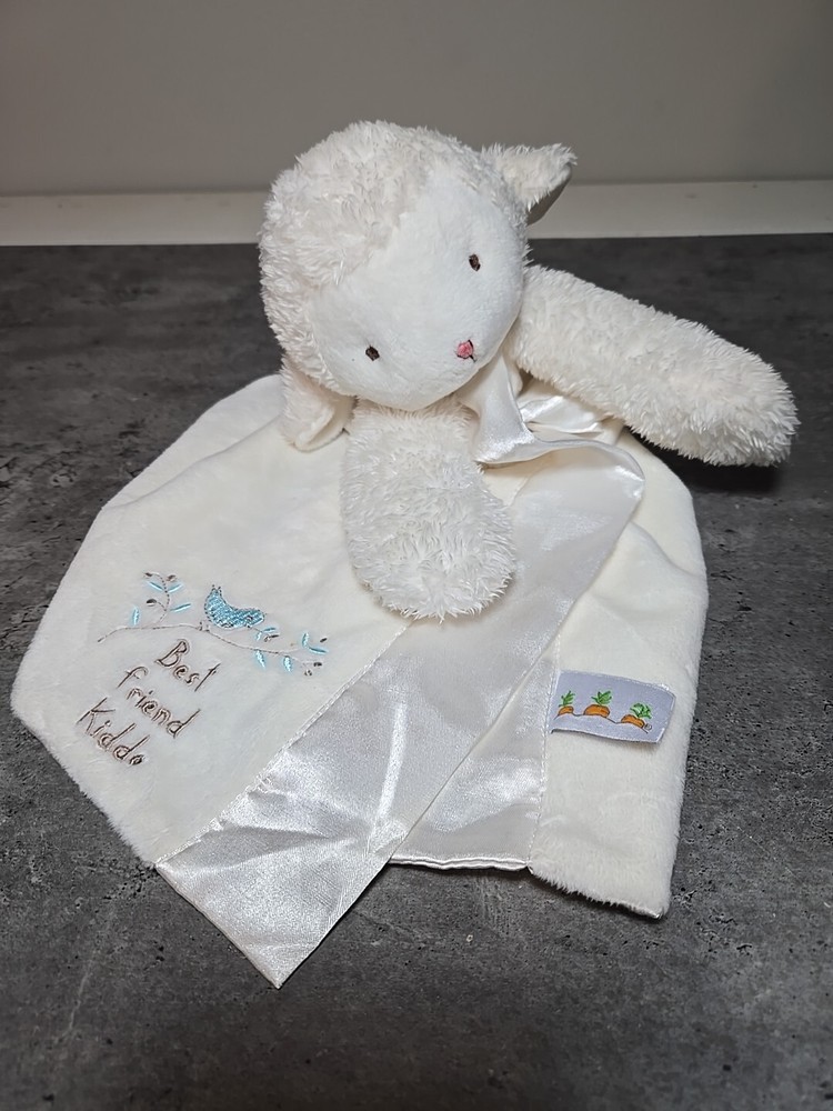 Bunnies By The Bay Lamb Security Blanket Best Friend Kiddo Plush Baby Lovey 16