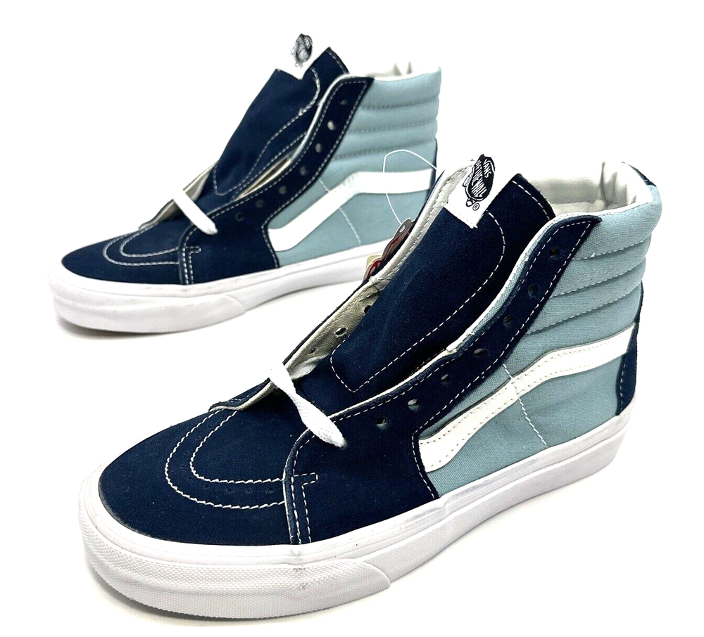 Vans SK8-HI Unisex Canvas Sneaker Mens 7 Womens 8.5 HIGH Top Skate Shoes