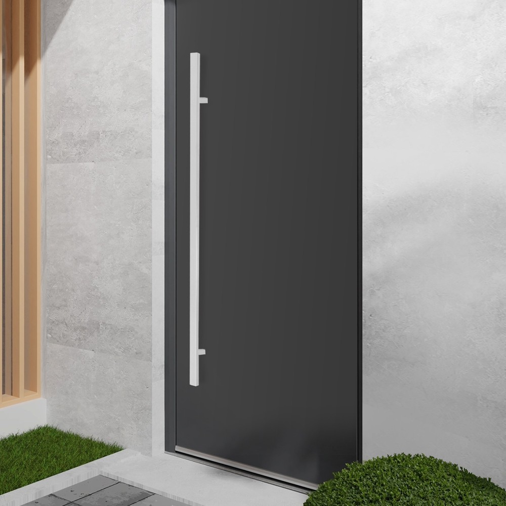 H-shaped Stainless Steel Sliding Door Handle Double Sided Push Pull Door Handle