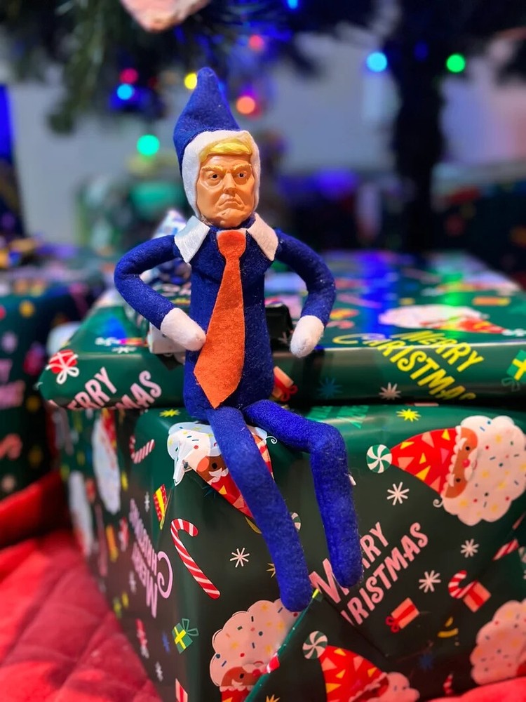 Trump on. Stump Elf 2024 Doll