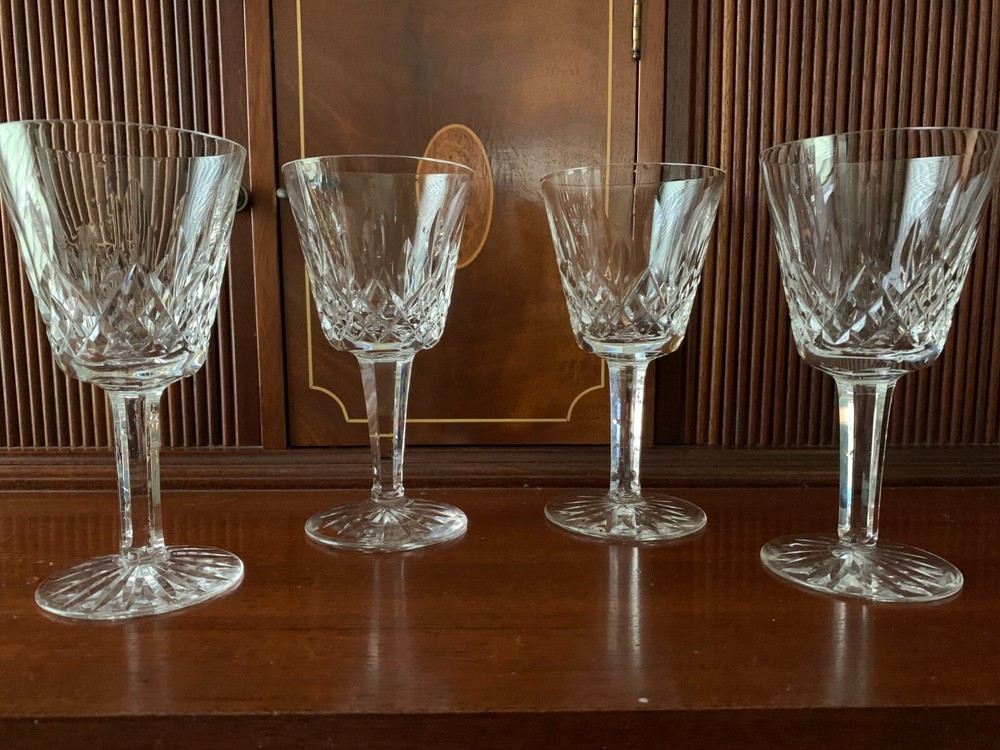 Waterford Lismore 5.75 Inch Wine Glass Set of 4