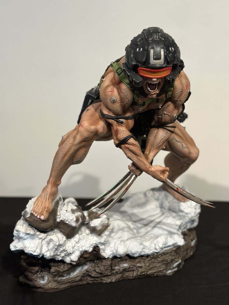 Custom LL Wolverine Weapon X Statue Pro Painted
