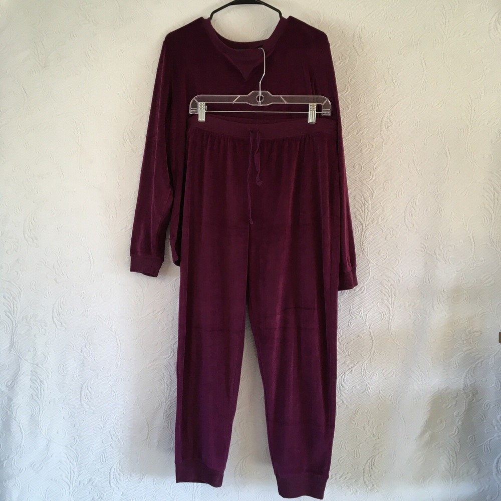 Honeydew Womens Velour Pajama Set Size L