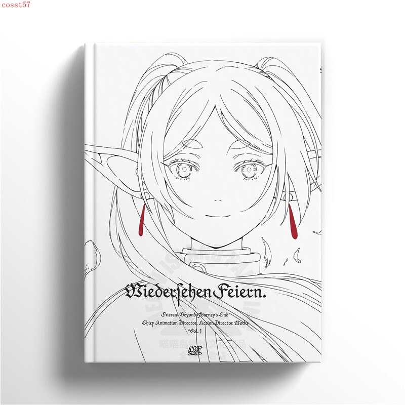 Anime Frieren Beyond Journeys End Picture Album Illustration Line Art Collection