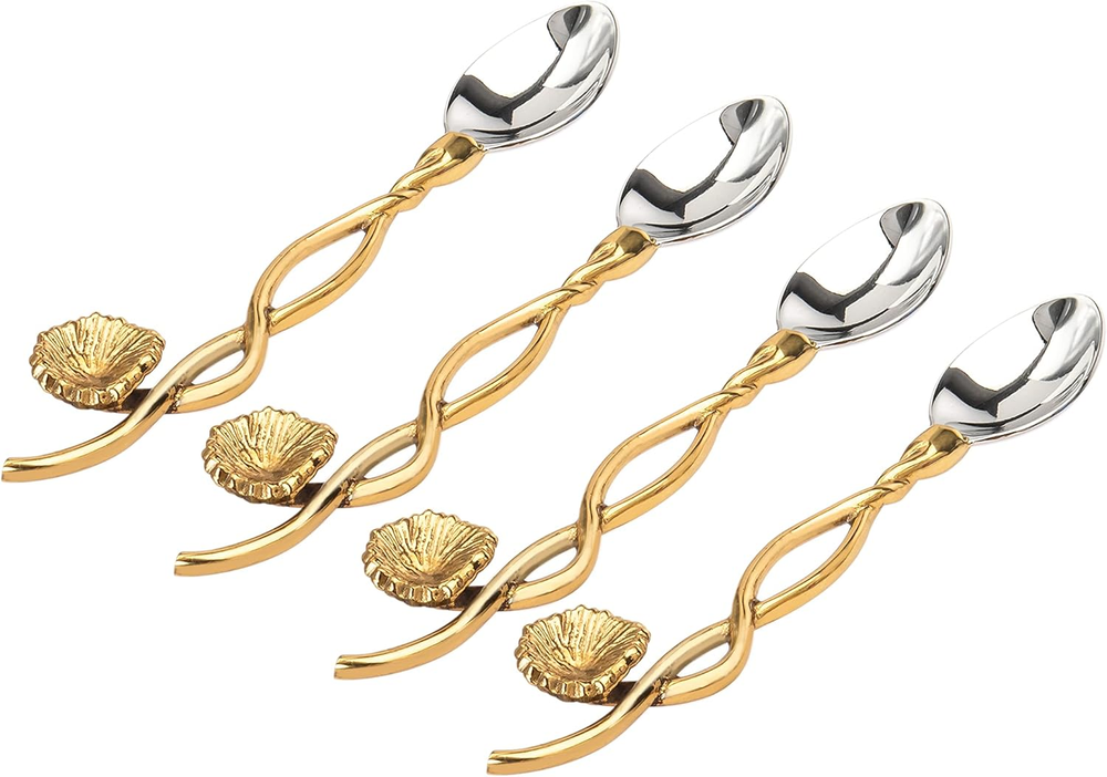 Appetizer Spoon, Salad Spoon Dessert Spoon Set, Mayfair, Set of 4