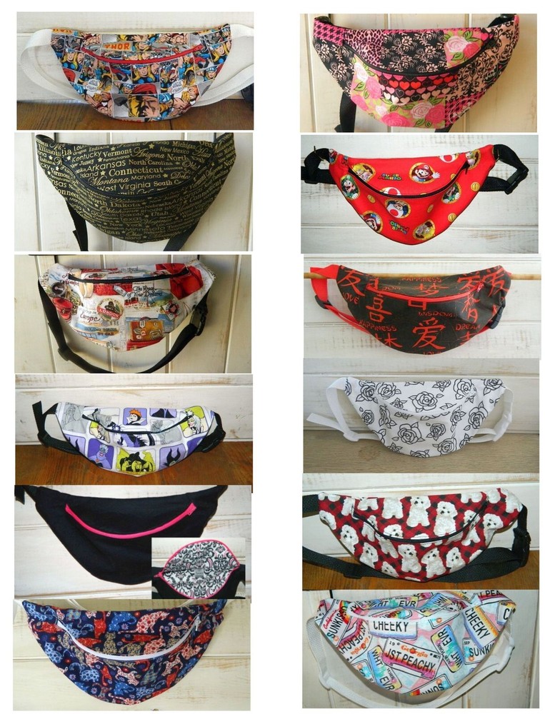 Fanny Pack Clearance Sale Hip Bag Only 1 Left of Each Print-image