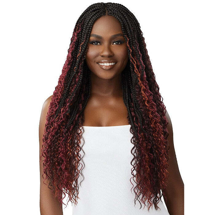 Outre X Pression Twisted Up Crochet Boho Box Braid 22 Inch 3X
