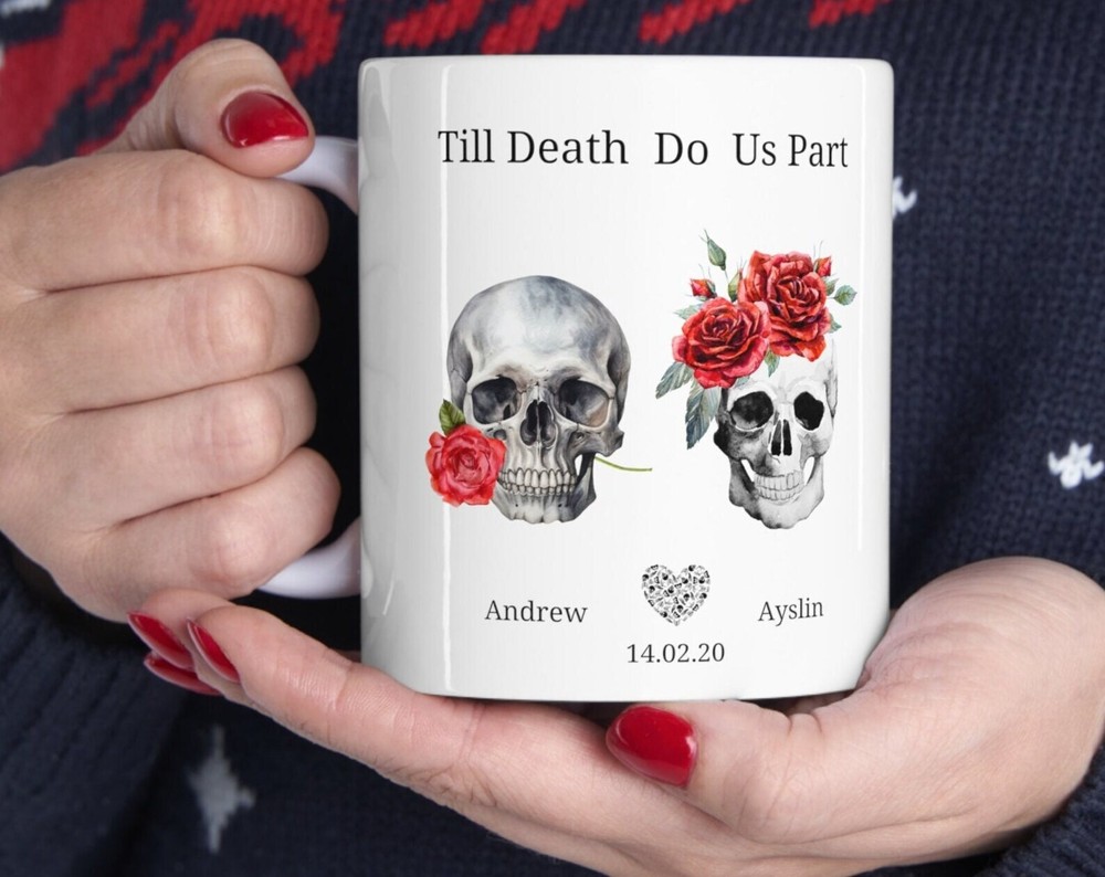 Skeleton Love Mugvalentine Mug 11ozcoffee Chocolate Christmas Gift Love Gift