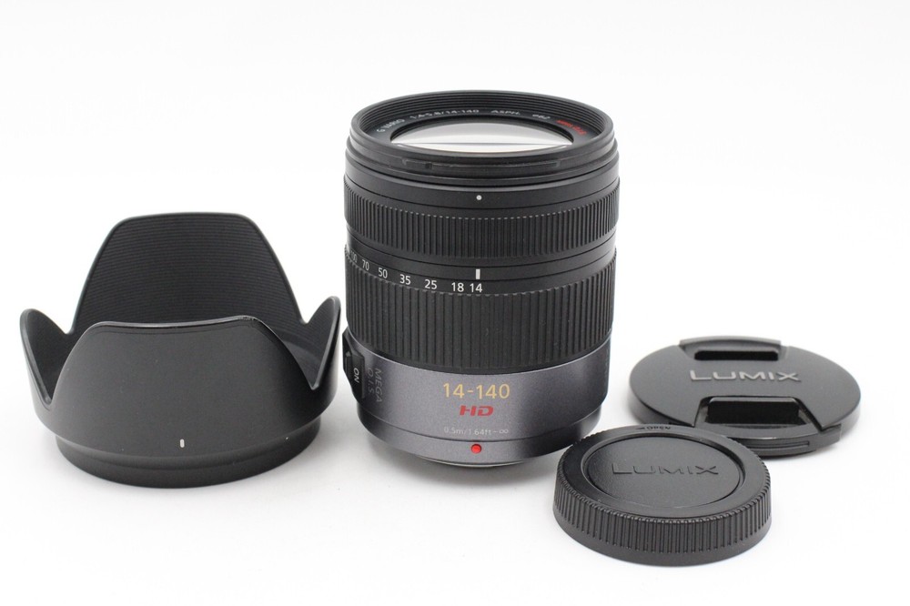 MINT Panasonic Lumix G Vario 14-140mm f4-5.8 OIS Micro Four Thirds Lens 12710