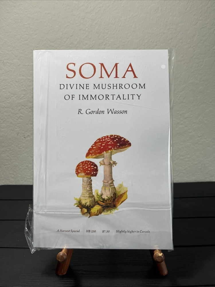 SOMA: Divine Mushroom of Immortality by R. Gordon Wasson,Harvest Special 10*7”