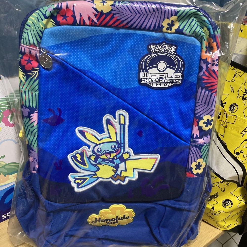 Pokemon Wcs2024 Honolulu Hawaii Limited Backpack Pikachu