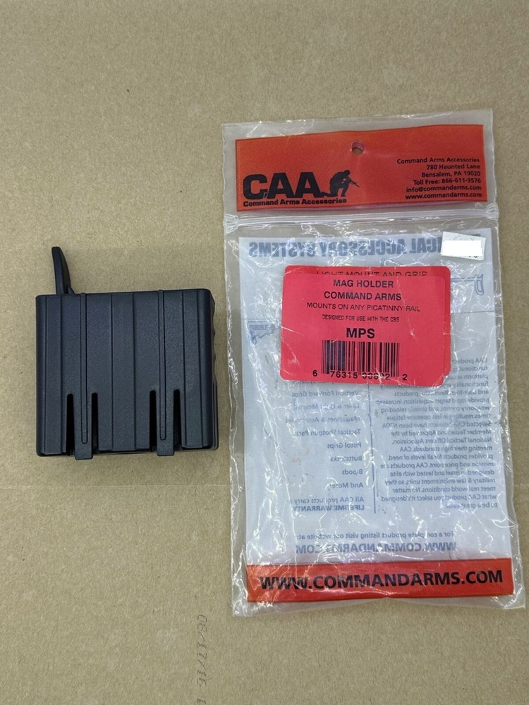 Command Arms CAA MPS Magazine Holder for Picatinny Rail