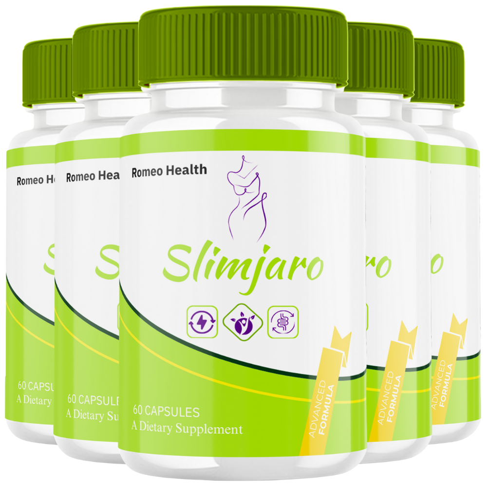 Slimjaro Advanced Formula Natural Weight Loss Support (5 Bottle)