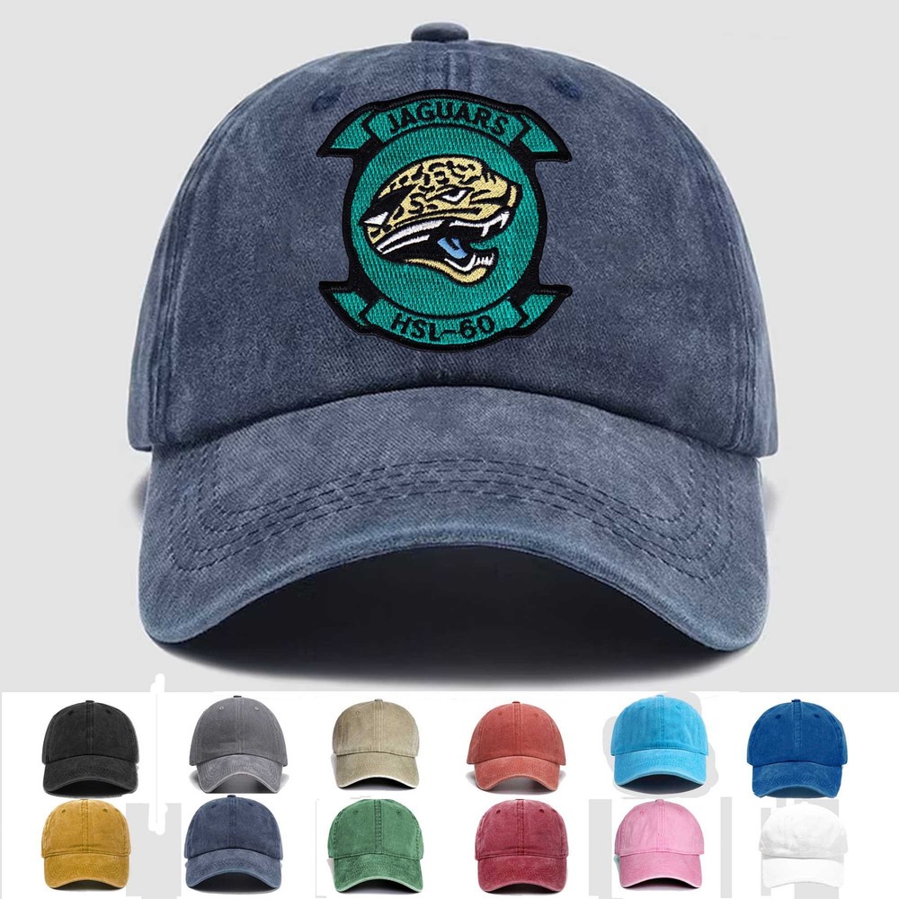 Custom Personalization Embroidered Hat HSL-60 Jaguars, Veteran Cap, Gift Idea