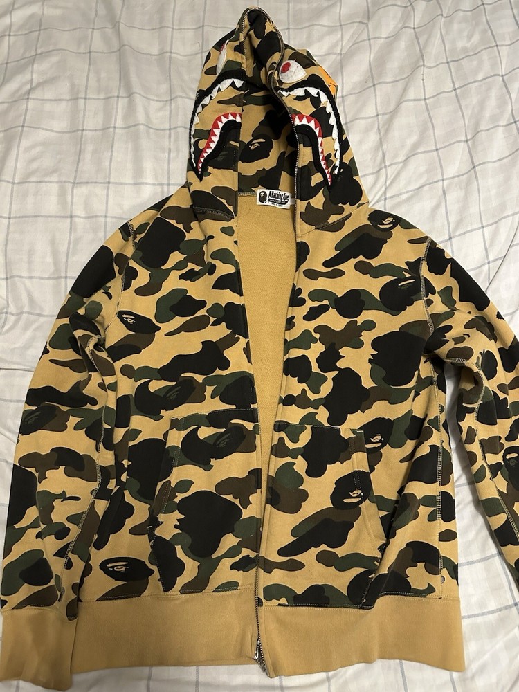 BAPE 1st Camo Shark Full Zip Hoodie - Pre-owned