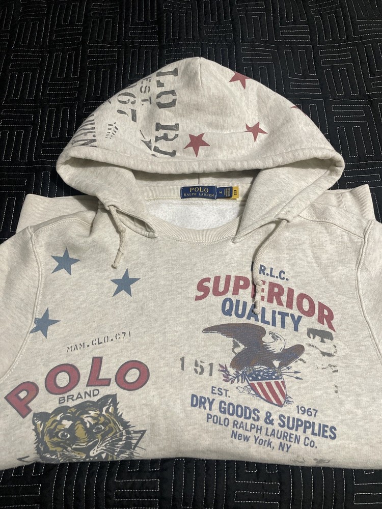 Ralph Lauren Polo Dry Goods Hoodie RARE