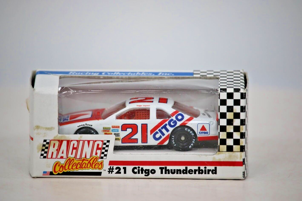 1991 CITGO Thunderbird Morgan Shepherd NASCAR 1/64 Diecast Racing Collectible NiB