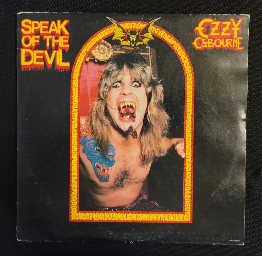 Speak of the Devil [2LP] Ozzy Ozbourne 1982 Vintage Vinyl Gatefold Jet Records