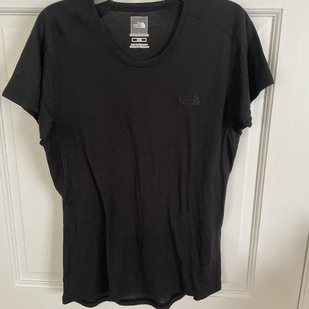 The North Face Black Ladies Top Size M Athletic T-Shirt