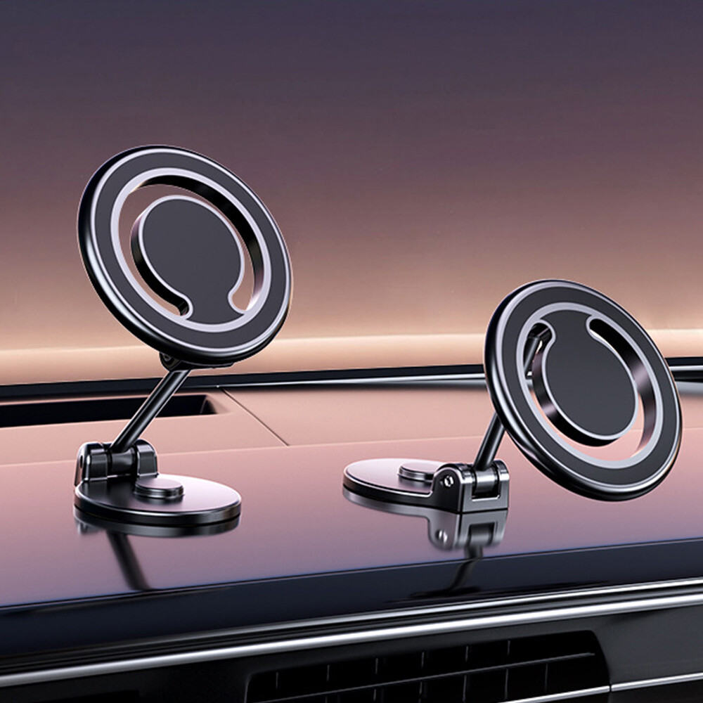 360° Rotating Magnetic GPS Phone Holder Dashboard Mount Stand Car Accessories