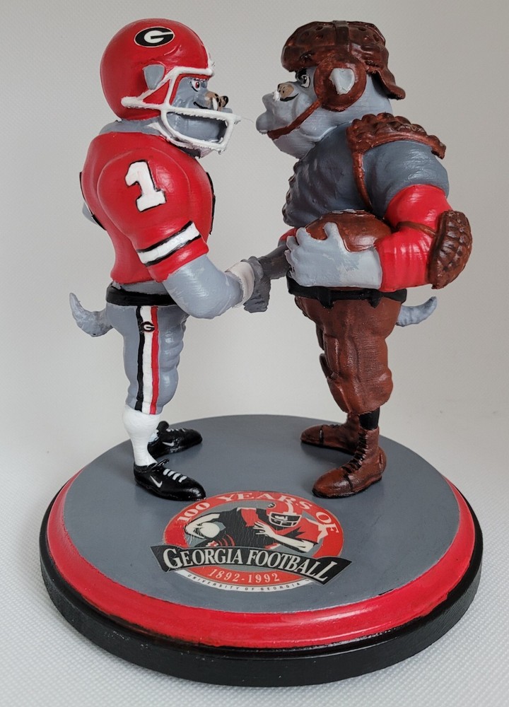 Georgia Bulldogs 100 Years of Football Figurine UGA DAWGS Jack Davis SMALL