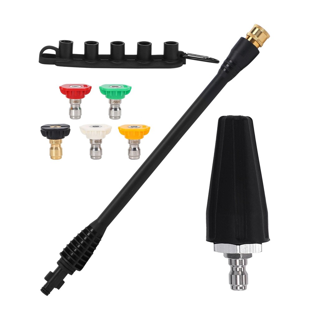 16 Inch Power Washer Wand Kit with Nozzles and Accessories