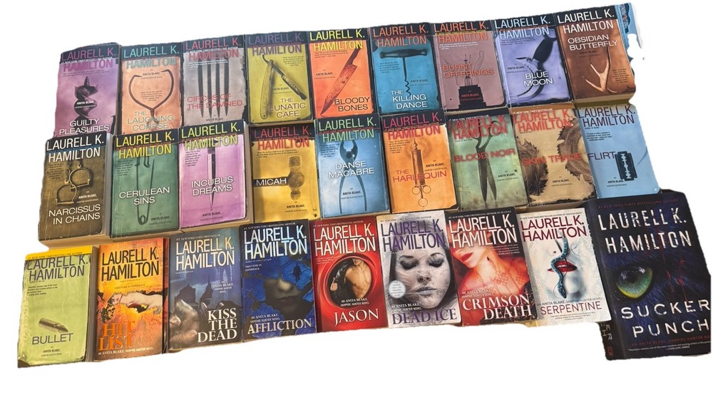 Series Lot of 29 Vampire Hunter Anita Blake by Laurell K. Hamilton