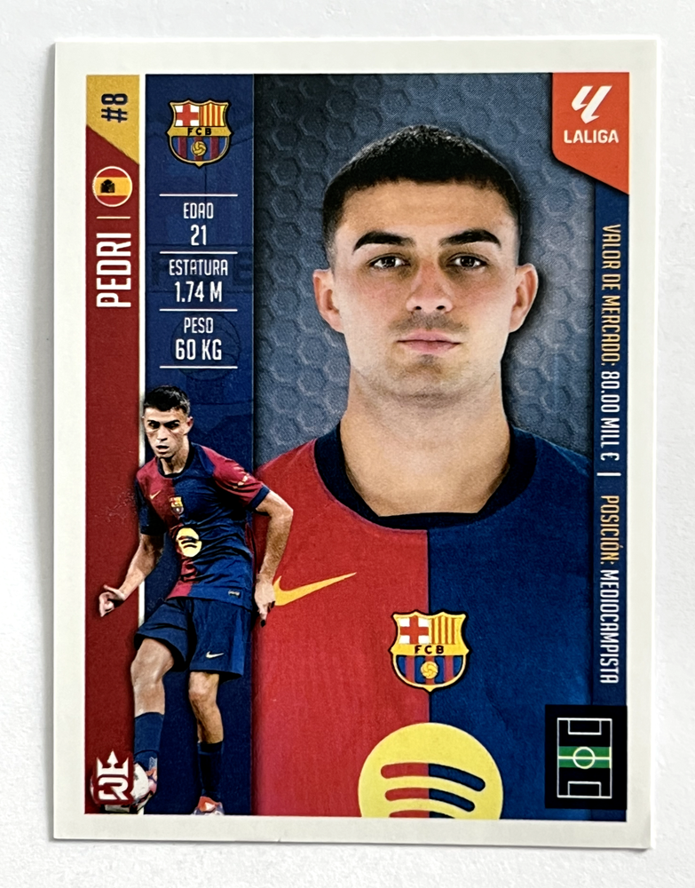 2024 The Kings Of Soccer 3R Sticker #223 PEDRI FC Barcelona