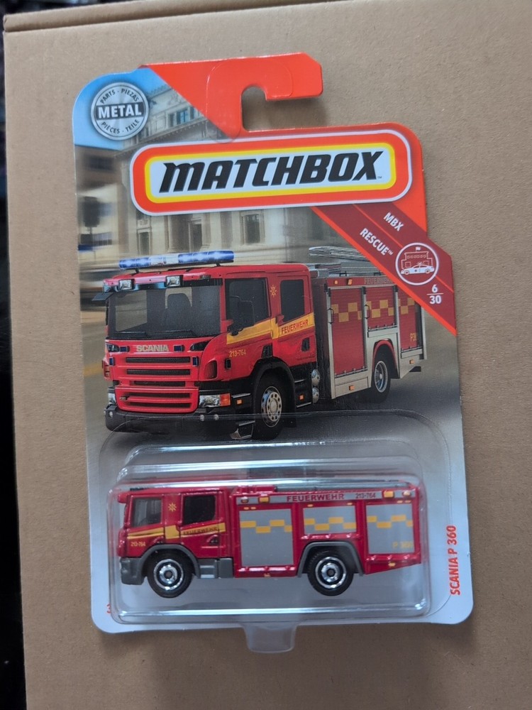 Matchbox MBX Rescue Scania P 360