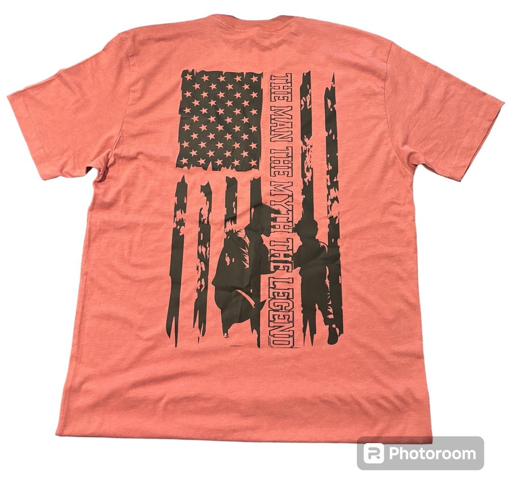 Fathers Day T Shirt - The Man, The Myth, The Legend - Size Large-image