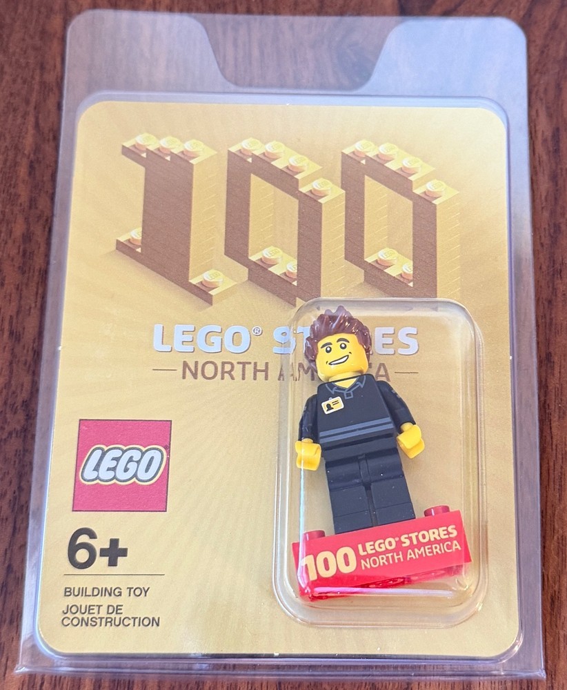 LEGO 46AB8 100th North America Stores Mini-figure & Brick New