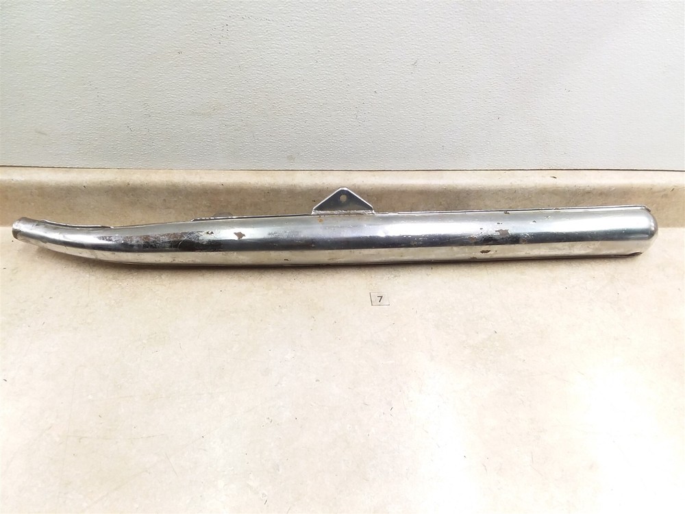 Bridgestone 175 DT175 Original Left Exhaust Muffler 1960s #7 ANX ARP E12