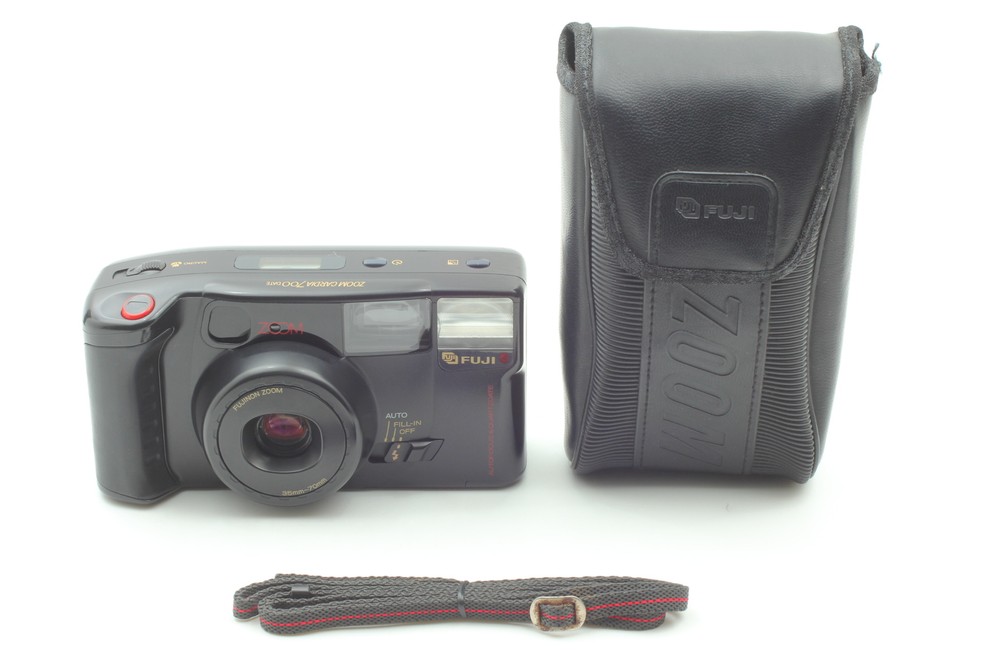 Near Mint Fuji Zoom Cardia 700 Date 35mm Point and Shoot Camera From Japan