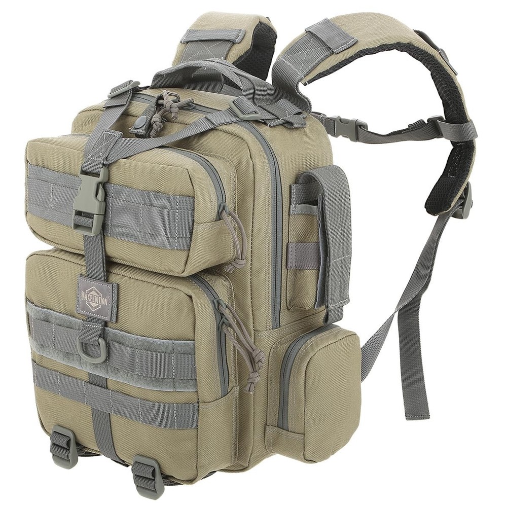 Typhoon Tactical Backpack in Khaki Foliage for Outdoor Adventures
