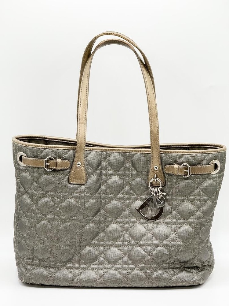 Christian Dior Quilted Tote Bag Easy To Use Classic Design New