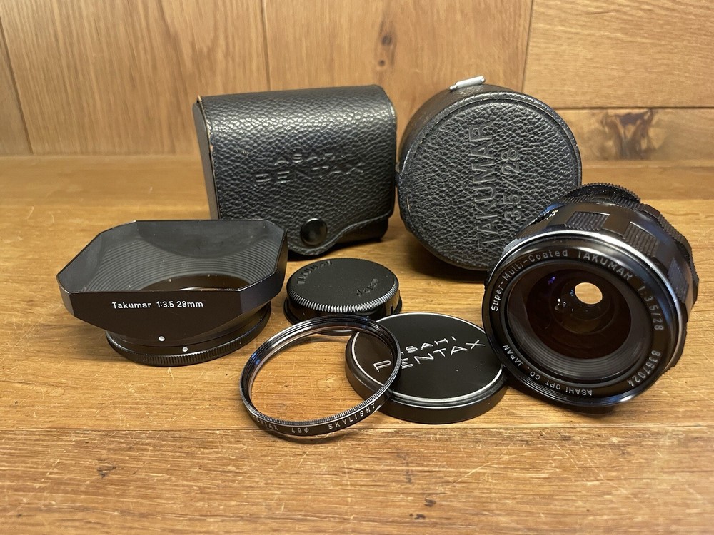 *Mint* Pentax Super Multi Coated SMC Takumar 28mm F/3.5 Wide Angle Lens M42 / JP