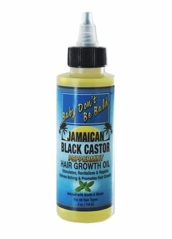 Jamaican Black Castor Peppermint Hairs Growth Oil Mint Scent 4 Fluid Ounces New
