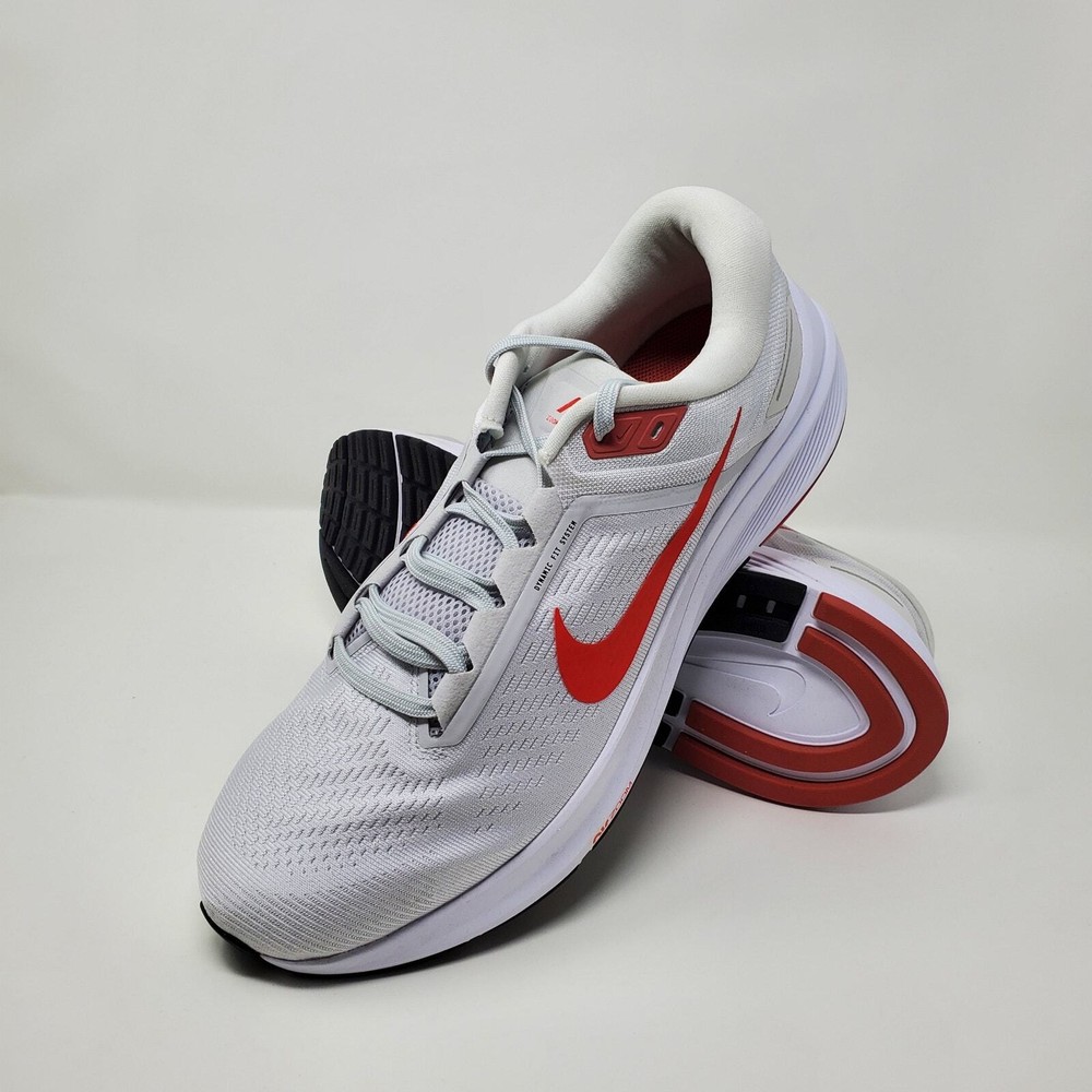 Nike Air Zoom Structure 24 Men's Size 13 Photon Dust Light Crimson DA8535-010
