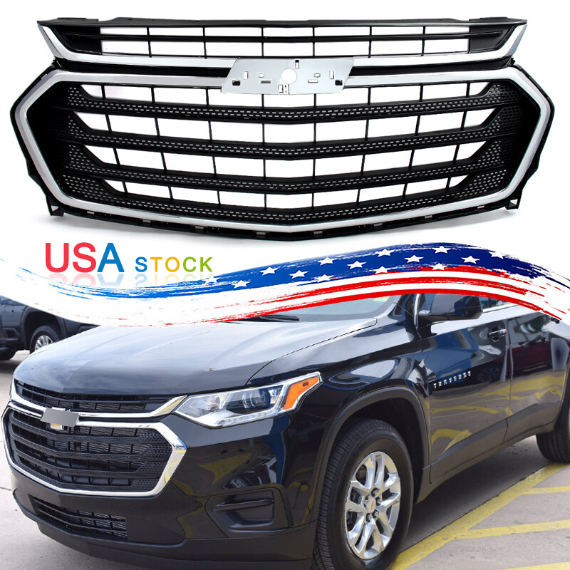 Hot For Chevy Chevrolet Traverse 2018-2021 Front Bumper Upper Grille Grill US