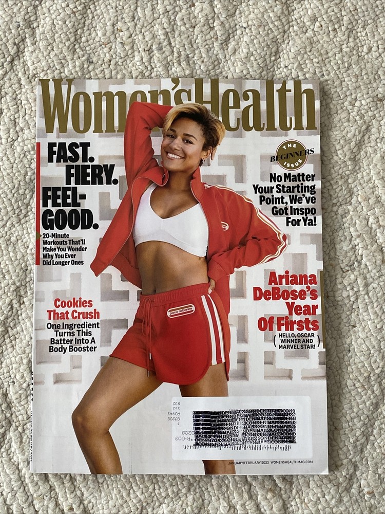 NEW Women's Health Magazine January/February 2023 Ariana DeBose