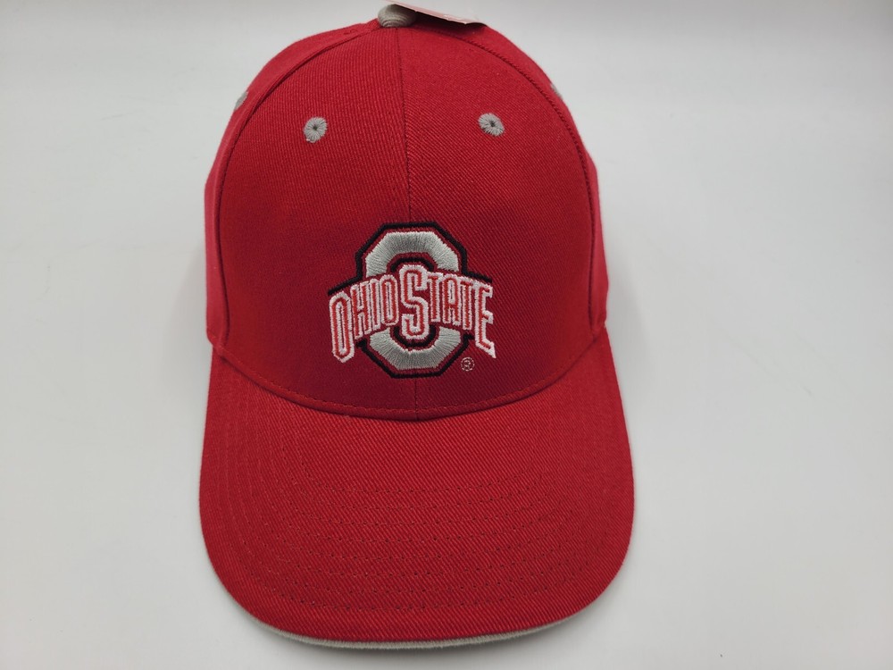 Ohio State University Buckeyes Signatures Adjustable Hat Cap Men Women NCAA Red