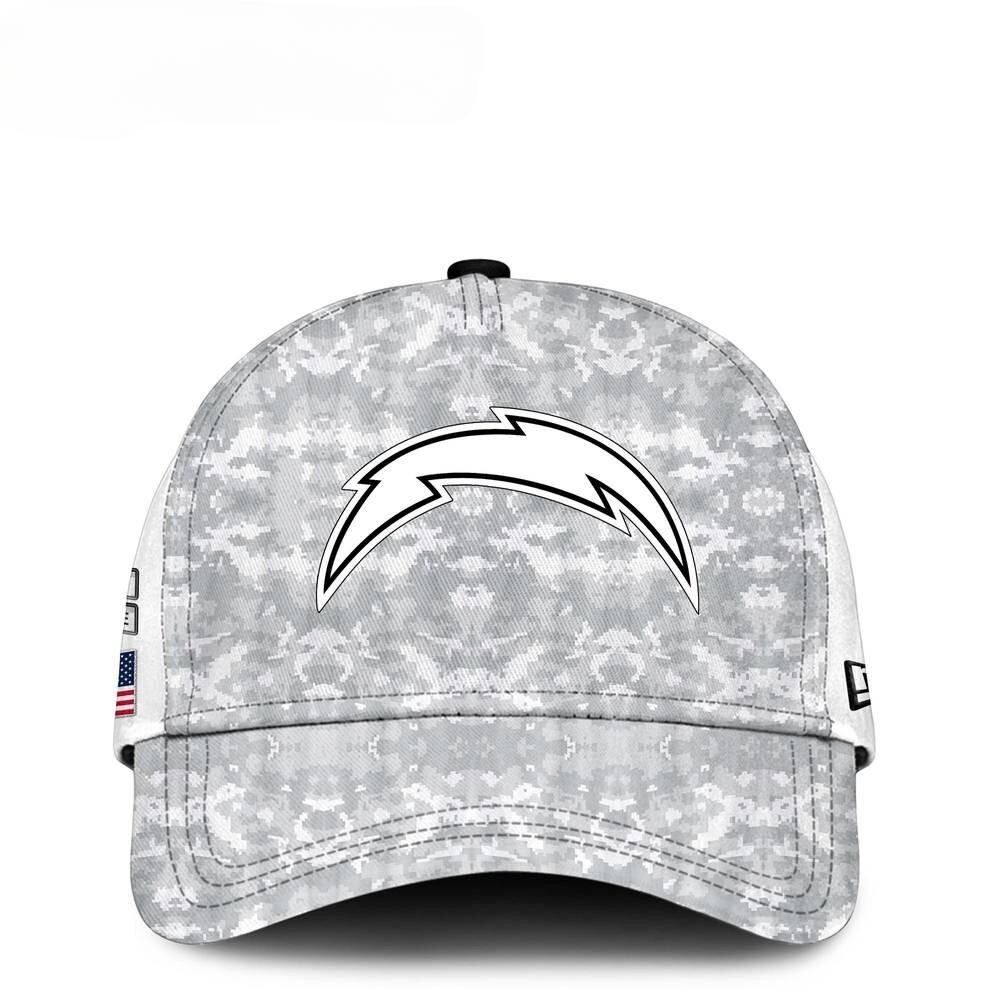 Gorra clásica Los Angeles Chargers Arctic Camo 2024