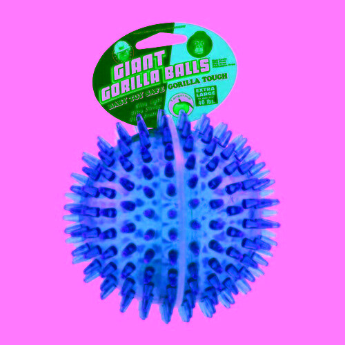 Gorilla Ball Dog Toy Assorted  1 Count / Extra Large (5 Inches)