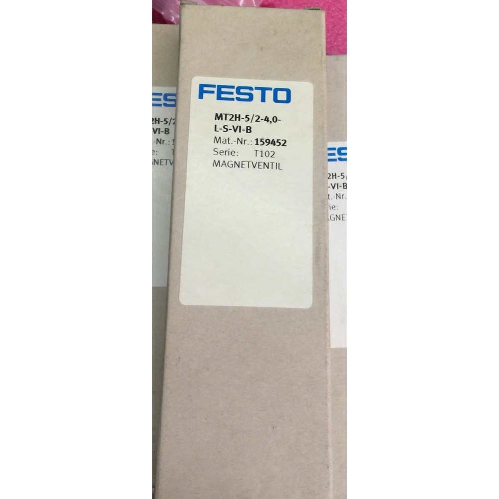 one NEW FESTO solenoid valve MT2H-5/2-4,0-L-S-VI-B 159452 Free shipping
