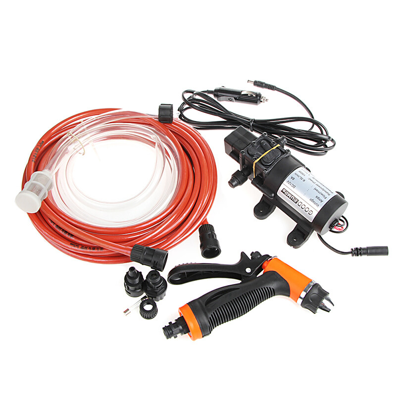 Portable 100W 160PSI High Pressure Car Electric Washer Wash Pump Kit 12V