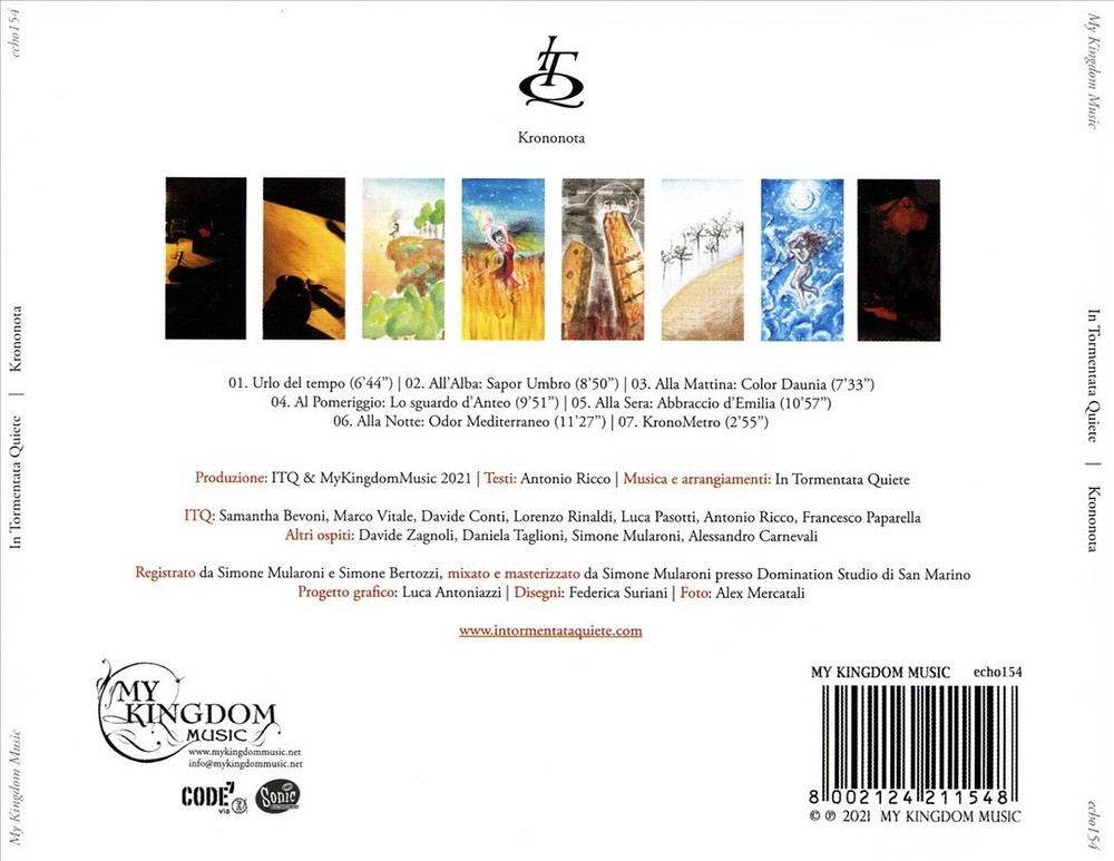 KRONONOTA IN TORMENTATA QUIETE Brand New CD Album Metal