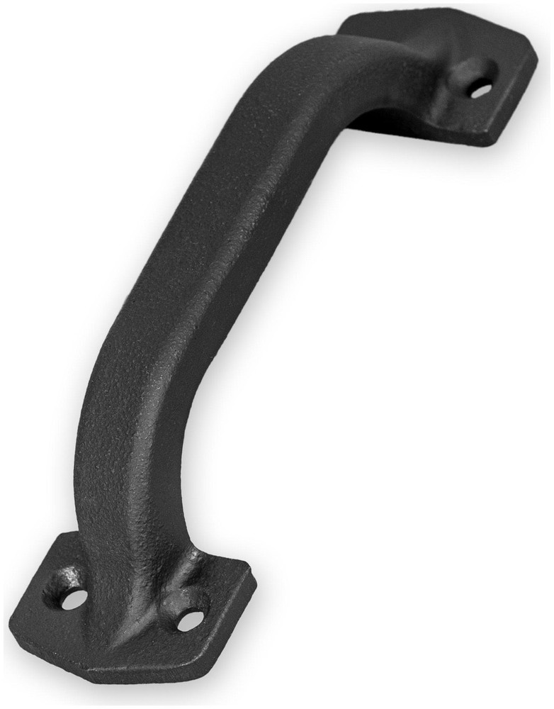 Leatherneck Hardware FTDP8 8 Inch Tall Cast Iron Sliding Barn - Black