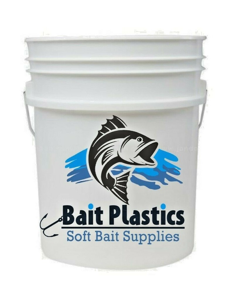 Bait Plastics Premium {Pick Formula} Lure Plastisol - 5 Gallons
